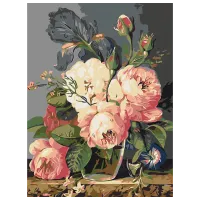 Pictură pe numere BrushMe Compoziție de vară RBS52237 40 x 30 cm / Verticală