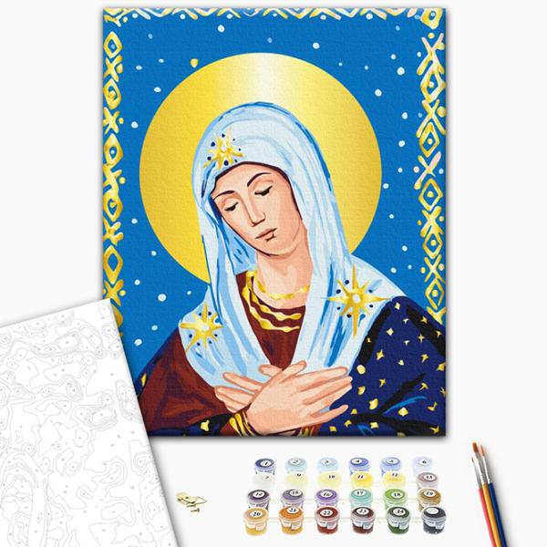 Картина по номерам BrushMe Молитва сердца RBS53970 40 x 30 cm / Вертикальная photo 2