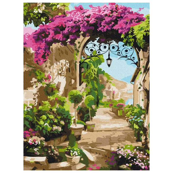 Картина по номерам BrushMe Цветочная арка RBS53739 40 x 30 cm / Вертикальная photo 1 Картина по номерам BrushMe Цветочная арка RBS53739 40 x 30 cm / Вертикальная photo 1