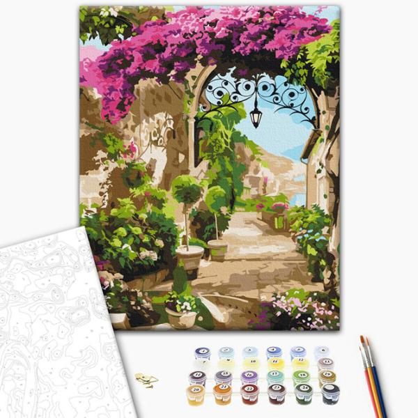 Картина по номерам BrushMe Цветочная арка RBS53739 40 x 30 cm / Вертикальная photo 2 Картина по номерам BrushMe Цветочная арка RBS53739 40 x 30 cm / Вертикальная photo 2