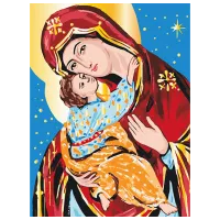 Картина по номерам BrushMe Благословенная любовь RBS53969 40 x 30 cm / Вертикальная