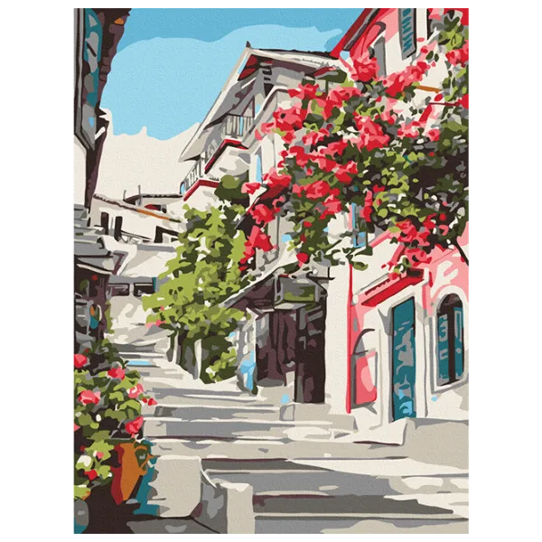 Картина по номерам BrushMe Греция RBS7519 40 x 30 cm / Вертикальная photo 1 Картина по номерам BrushMe Греция RBS7519 40 x 30 cm / Вертикальная photo 1