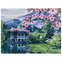 Картина по номерам BrushMe Дыхание Японии RBS51573 40 x 30 cm / Горизонтальная