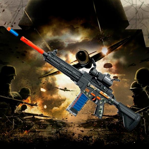 Игрушечный автомат Richi Tichi 91973 8600023091973 6+ / Стрел / Черный photo 4 Игрушечный автомат Richi Tichi 91973 8600023091973 6+ / Стрел / Черный photo 4
