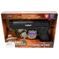 Pistol de jucărie ChiToys 86408 8600021386408 3+ / / Black