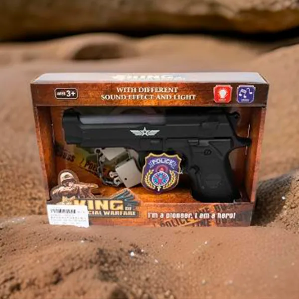 Игрушечный пистолет ChiToys 86408 8600021386408 3+ / / Черный photo 2 Игрушечный пистолет ChiToys 86408 8600021386408 3+ / / Черный photo 2