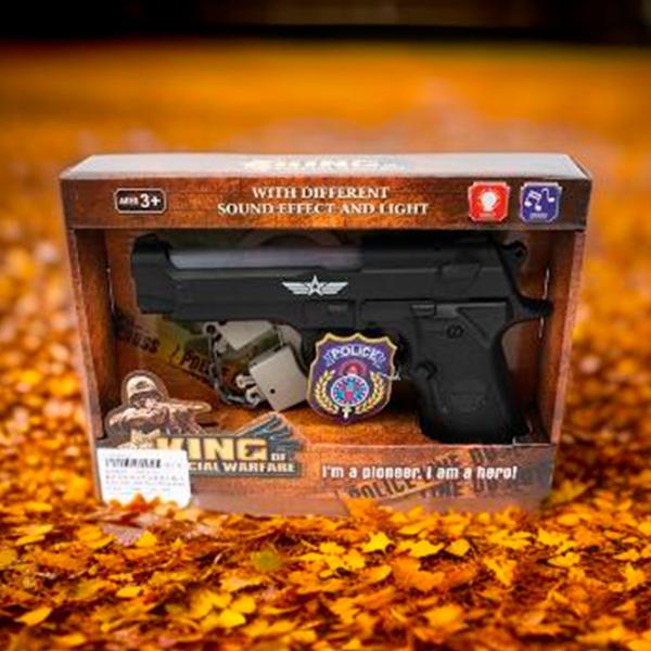 Игрушечный пистолет ChiToys 86408 8600021386408 3+ / / Черный photo 4 Игрушечный пистолет ChiToys 86408 8600021386408 3+ / / Черный photo 4