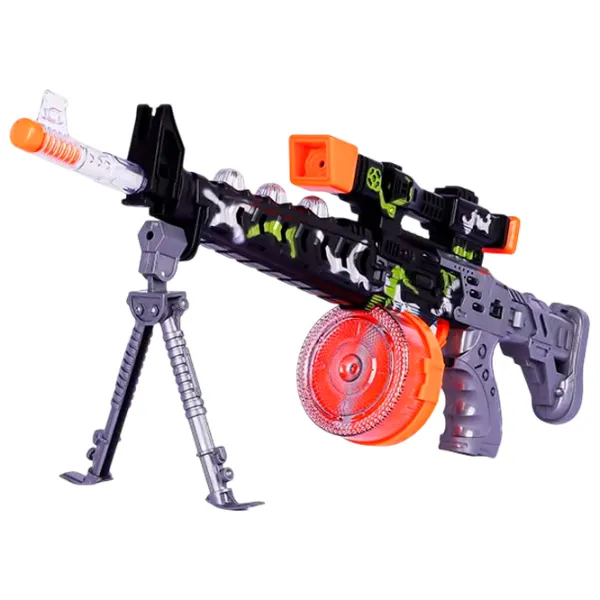 Игрушечный автомат ChiToys 99262 8600017299262 3+ / / Черный photo 3 Игрушечный автомат ChiToys 99262 8600017299262 3+ / / Черный photo 3