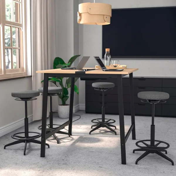 Masă de birou Ikea Mittzon PAL/ Brown photo 2