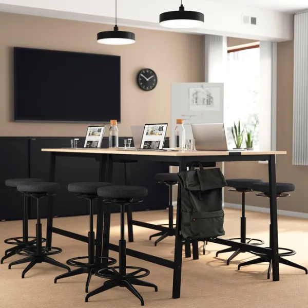 Masă de birou Ikea Mittzon PAL/ Brown photo 6