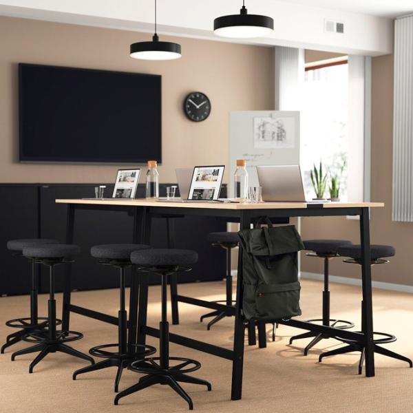 Masă de birou Ikea Mittzon PAL/ Brown photo 6