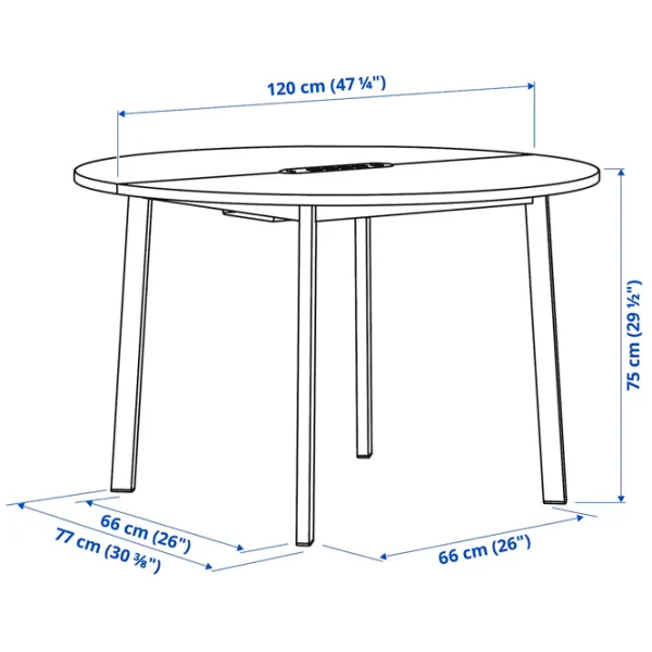 Masă de birou Ikea Mittzon PAL/ Brown photo 2