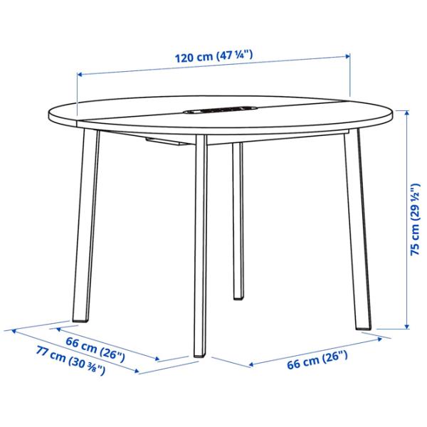 Masă de birou Ikea Mittzon PAL/ Brown photo 2