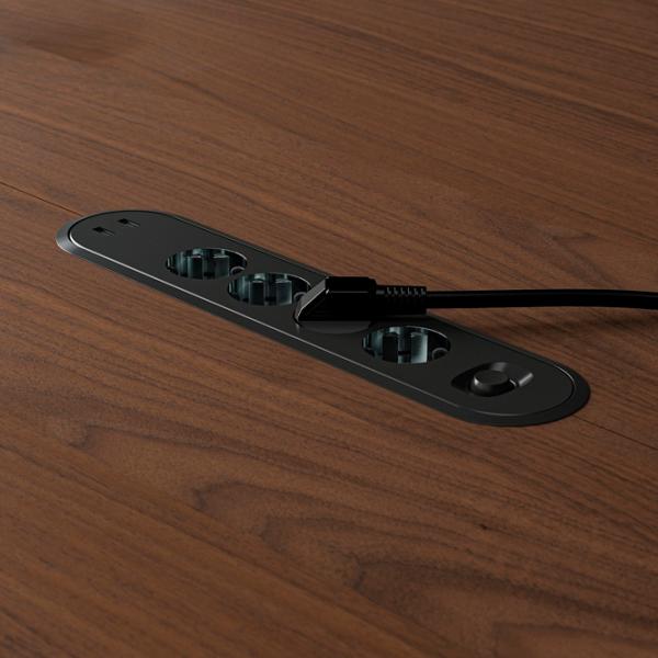 Masă de birou Ikea Mittzon PAL/ Brown photo 7