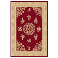 Ковер Covoare Ungheni Premium Beige Red / Шерсть