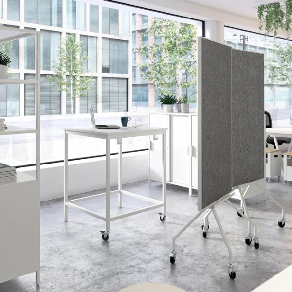 Masă de birou Ikea Trotten PAL/ White photo 3