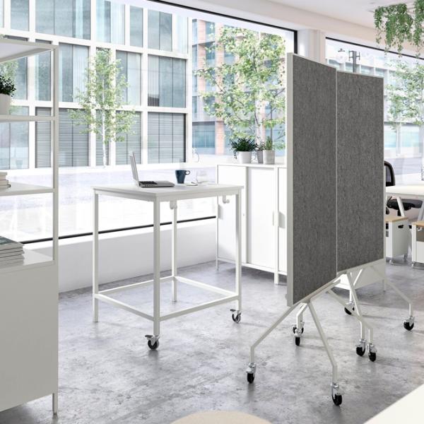 Masă de birou Ikea Trotten PAL/ White photo 3