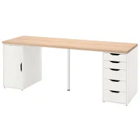 Masă de birou Ikea Lagkapten/Alex PAL/ White