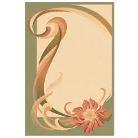 Ковер Covoare Ungheni Premium Beige Green / Шерсть