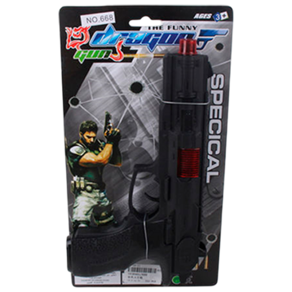 Игрушечный пистолет Richi Tichi 84611 8600016584611 3+ / / Черный photo 1