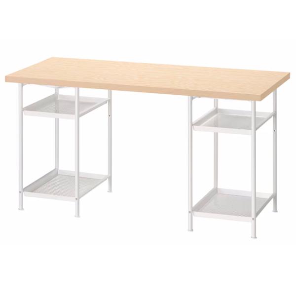 Офисный стол Ikea Lagkapten/Spand ДСП/ Коричневый photo 1 Офисный стол Ikea Lagkapten/Spand ДСП/ Коричневый photo 1