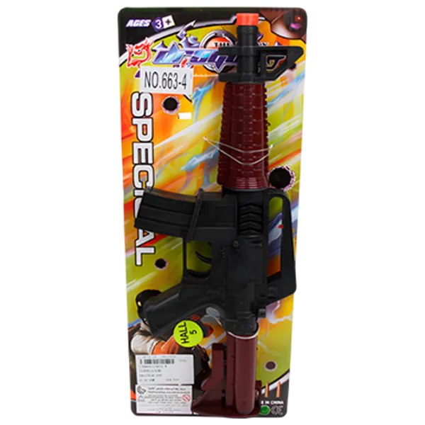 Pistol automat de jucărie Richi Tichi 89135 8600017889135 3+ / / Black photo 1 Pistol automat de jucărie Richi Tichi 89135 8600017889135 3+ / / Black photo 1