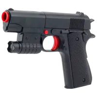 Игрушечный пистолет Richi Tichi 66363 8600016966363 3+ / Стрел / Черный