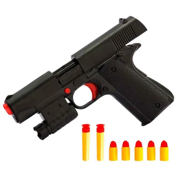 Игрушечный пистолет Richi Tichi 66363 8600016966363 3+ / Стрел / Черный photo 2 Игрушечный пистолет Richi Tichi 66363 8600016966363 3+ / Стрел / Черный photo 2