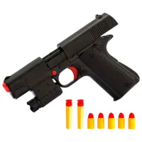 Pistol de jucărie Richi Tichi 66363 8600016966363 3+ / Săgeți / Black photo 2
