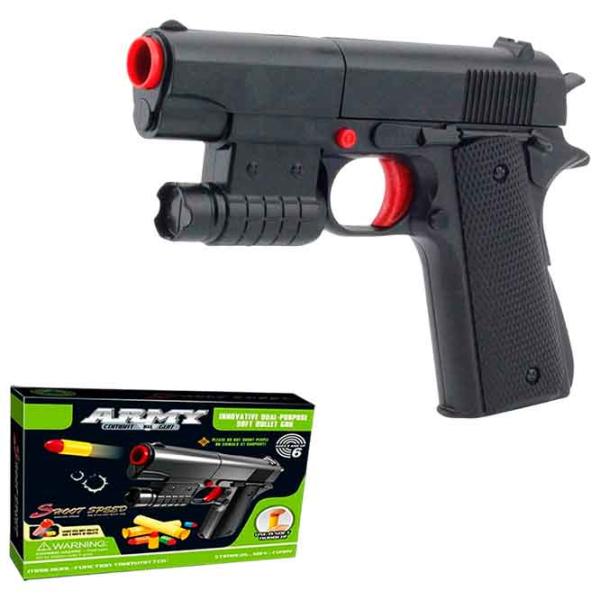 Игрушечный пистолет Richi Tichi 66363 8600016966363 3+ / Стрел / Черный photo 6 Игрушечный пистолет Richi Tichi 66363 8600016966363 3+ / Стрел / Черный photo 6