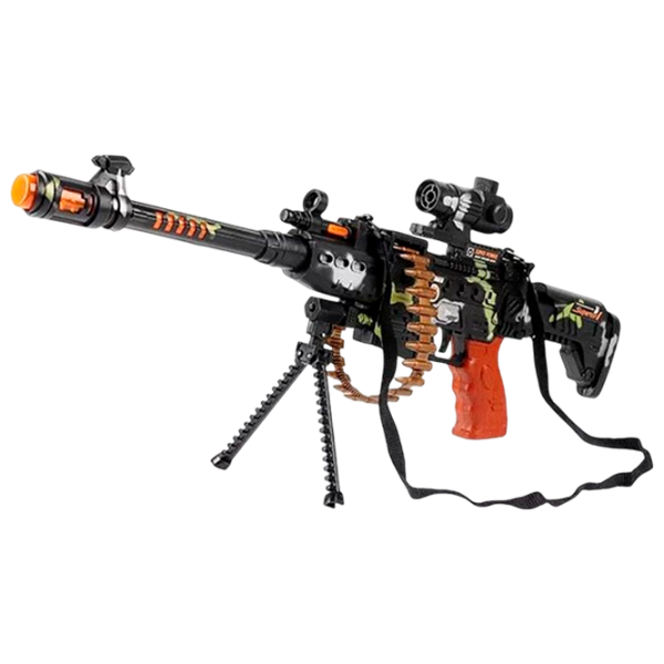 Pistol automat de jucărie Richi Tichi 62334 8600010162334 6+ / / Black photo 1 Pistol automat de jucărie Richi Tichi 62334 8600010162334 6+ / / Black photo 1