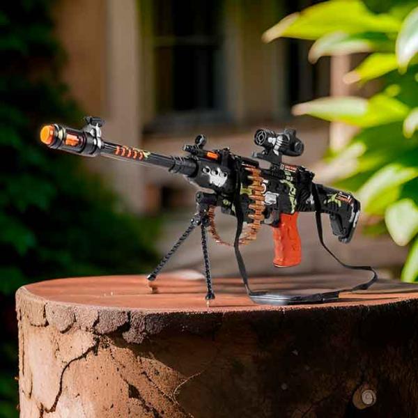 Pistol automat de jucărie Richi Tichi 62334 8600010162334 6+ / / Black photo 8 Pistol automat de jucărie Richi Tichi 62334 8600010162334 6+ / / Black photo 8