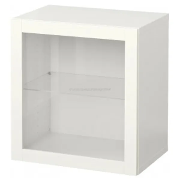 подвеснои шкаф для ваннои комнаты Ikea 5395979  ЛДСП / Белый photo 1
