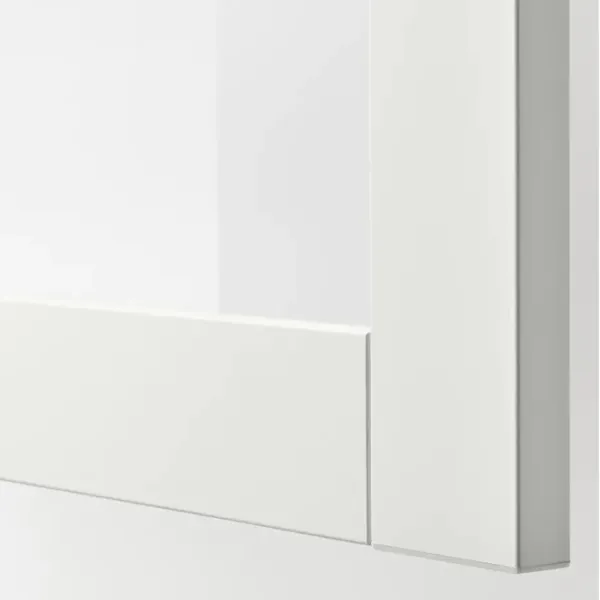 подвеснои шкаф для ваннои комнаты Ikea 5395979  ЛДСП / Белый photo 2