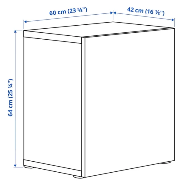 подвеснои шкаф для ваннои комнаты Ikea 5395979  ЛДСП / Белый photo 3