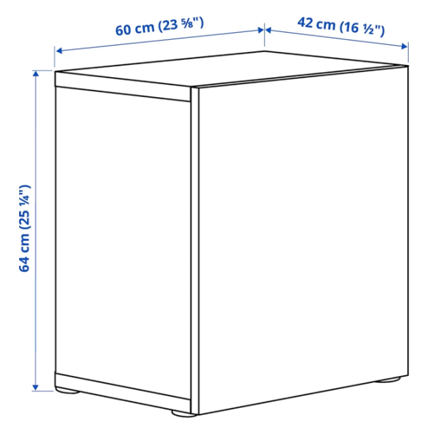 подвеснои шкаф для ваннои комнаты Ikea 5395979  ЛДСП / Белый photo 3