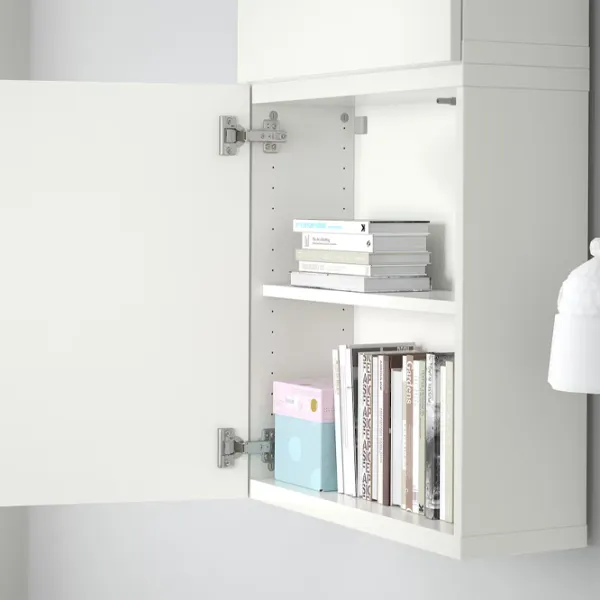 Dulap suspendat pentru baie Ikea 5406113  MDF / White photo 2