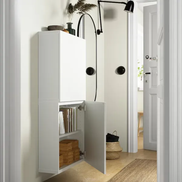Dulap suspendat pentru baie Ikea 5406113  MDF / White photo 3