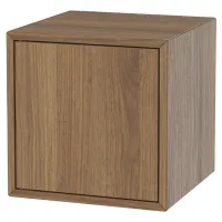 подвеснои шкаф для ваннои комнаты Ikea 5744887  МДФ / Орех