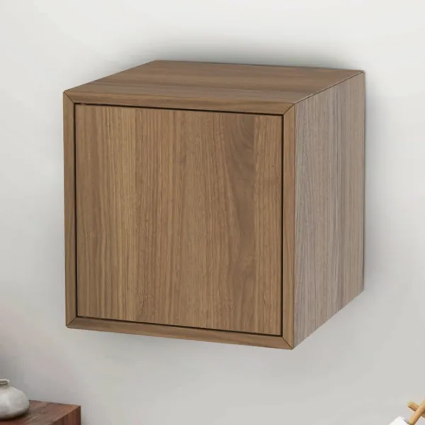 Dulap suspendat pentru baie Ikea 5744887  MDF / Nuc photo 3