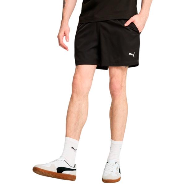 Pantaloni scurți pentru bărbați Puma Ess Logo Woven Shorts 5  XS / Black photo 3 Pantaloni scurți pentru bărbați Puma Ess Logo Woven Shorts 5  XS / Black photo 3