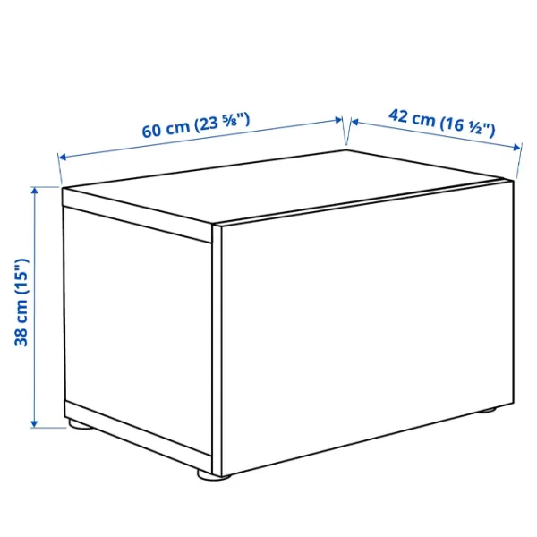 Dulap suspendat pentru baie Ikea 5405982  PAL / White photo 2