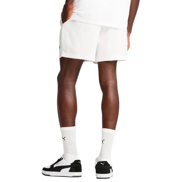 Pantaloni scurți pentru bărbați Puma Ess Logo Woven Shorts 5  M / White photo 4
