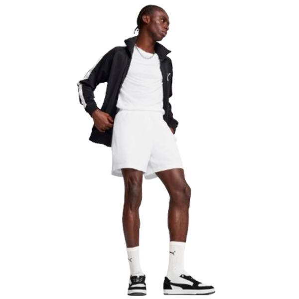 Pantaloni scurți pentru bărbați Puma Ess Logo Woven Shorts 5  M / White photo 5