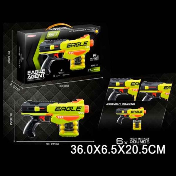 Игрушечный автомат Richi Tichi 61296 8600021161296 6+ / шариков / Черный photo 6