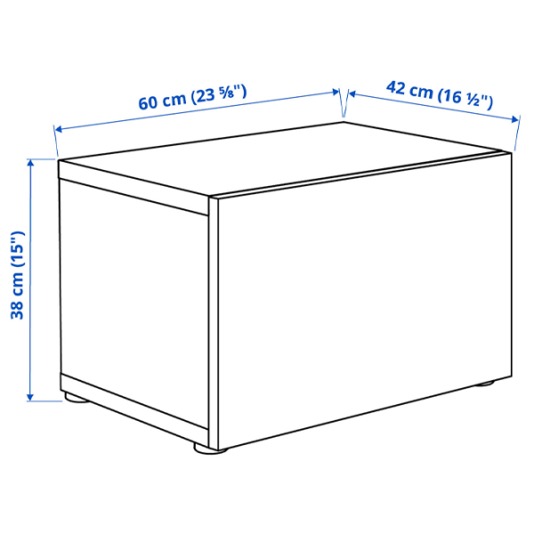 подвеснои шкаф для ваннои комнаты Ikea 5444956  ЛДСП / Белый photo 2