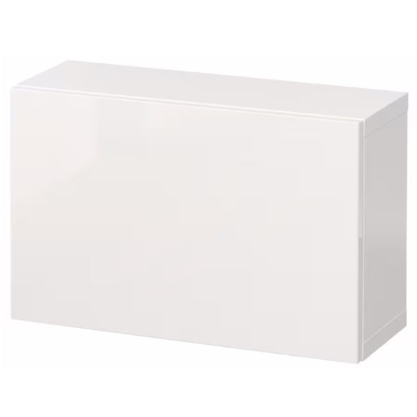 подвеснои шкаф для ваннои комнаты Ikea 5405984  МДФ / Белый photo 1