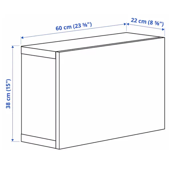подвеснои шкаф для ваннои комнаты Ikea 5405984  МДФ / Белый photo 4
