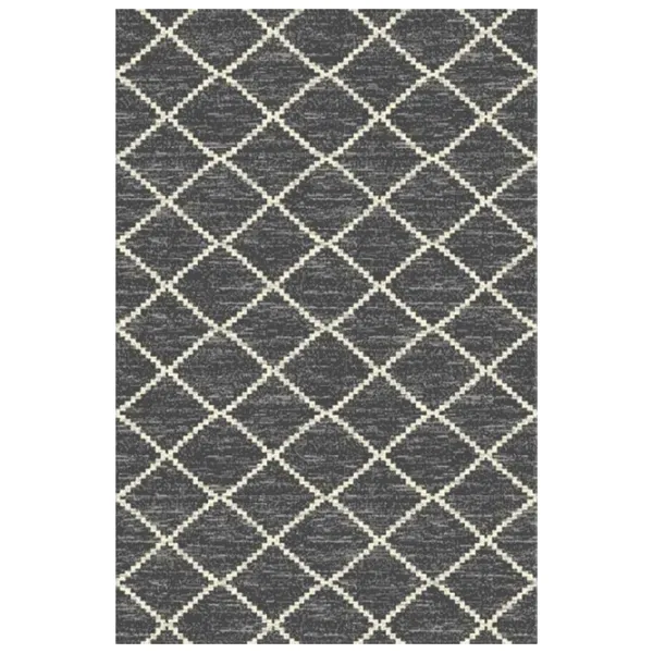 Covor Covoare Ungheni Matrix Black / Polipropilenă photo 1