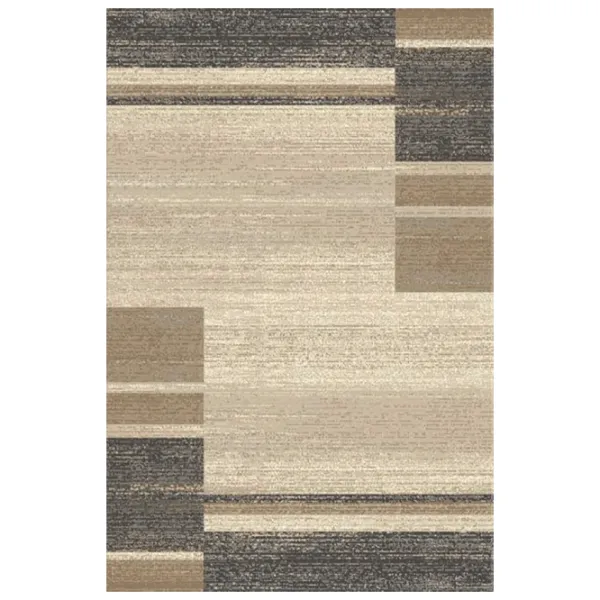 Covor Covoare Ungheni Matrix Beige Black / Polipropilenă photo 1